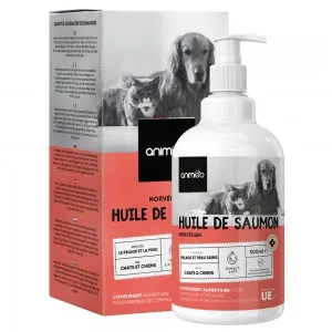 Huile de Saumon pour chien et chat Huile de Saumon pour chien et chat
