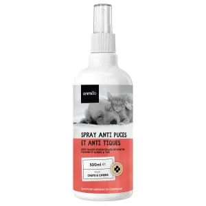 Spray Apaisant Anti-puces & Anti-tiques, Chiens et Chats