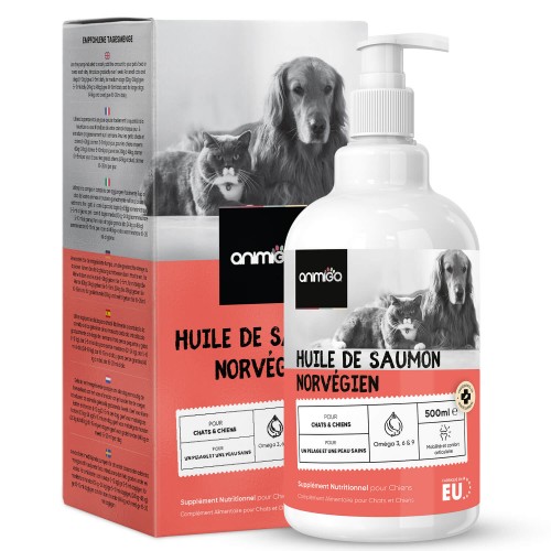 Huile de poisson pour chien chat signée Iceland Pet