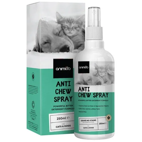 Spray répulsif anti-mordillage au goût amer pour Chiens et Chats