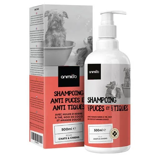 Shampoing anti-puces & tiques, Chiens et chats