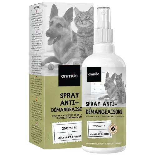 Spray anti-démangeaisons pour Chiens, Pour zones irritées