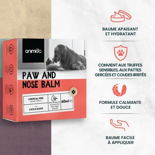 Baume nourrissant pour truffe et coussinets - Chien et chat - Ultra Premium  Direct