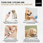 Mode d’emploi de la meuleuse à griffes pour chiens et chats