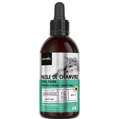 Huile de Chanvre pour Chiens