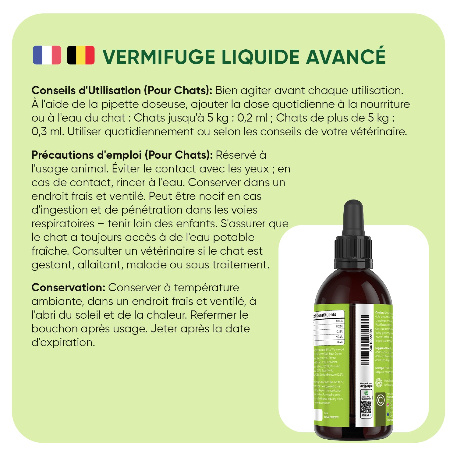 Poudre anti-puces et anti-tiques pour chats