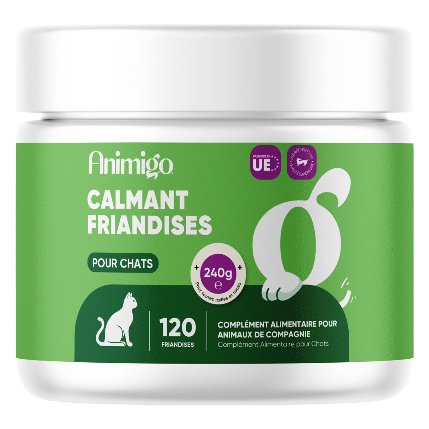 Animigo Gouttes Apaisantes pour Chats 100 ml